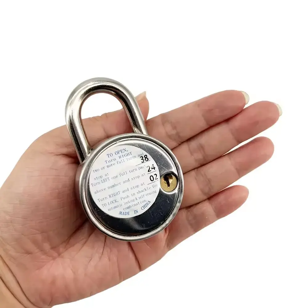High Security Customizable OEM Digit Code Zinc Combination Padlock view 3