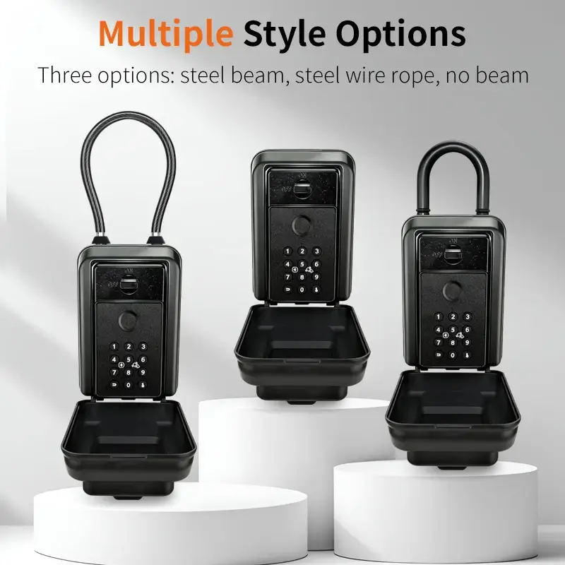 Smart Fingerprint Keypad Weatherproof Safe Lock with Tuya App - Image 4