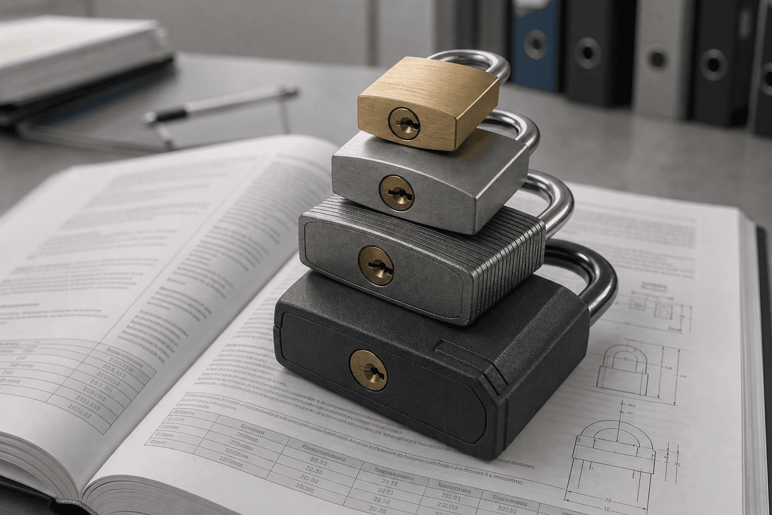 Industrial ansi padlock grades - ANSI/BHMA Padlock Grades: Grade 1 vs 3 Explained