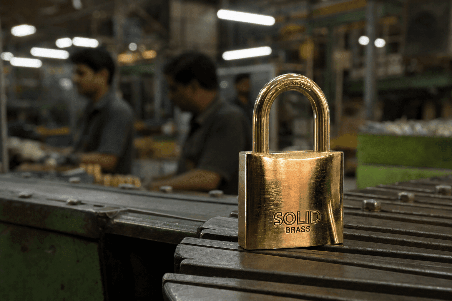 brass vs steel padlock
