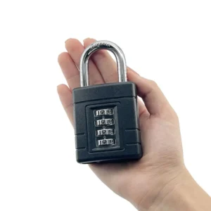 Zinc Alloy 4-Digit Combination Padlock for Outdoor Use - Factory Price, Keyless, Secure