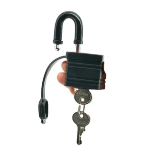 Waterproof Laminated Padlock with Hardened Steel and Weatherproof Design