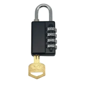 Zinc Alloy 4-digit Digital Password Lock with Dual Channel Management