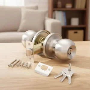Bojun Cylindrical Door Lock with 3 Keys for 35-50mm Doors