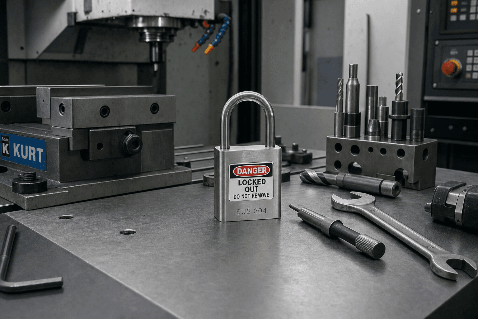ball valve lock out