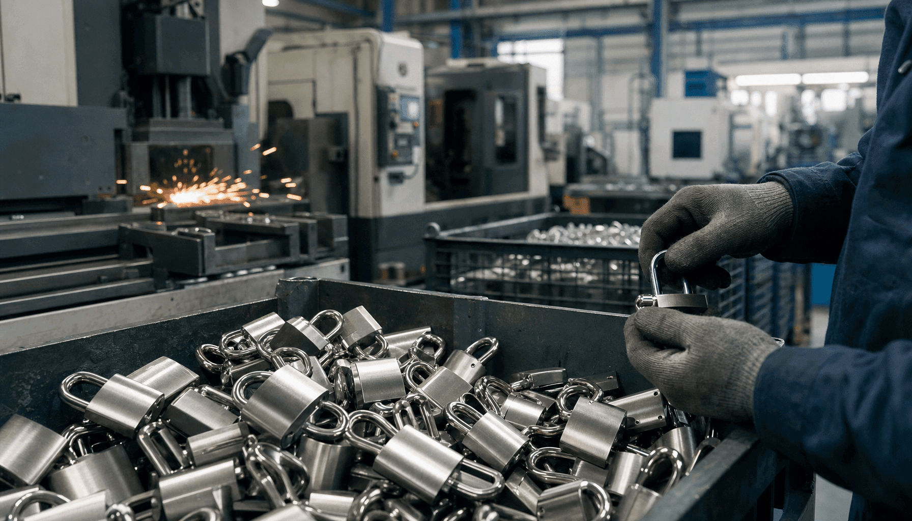 Industrial CE marking padlocks - CE Marking for Padlocks: What Importers Need