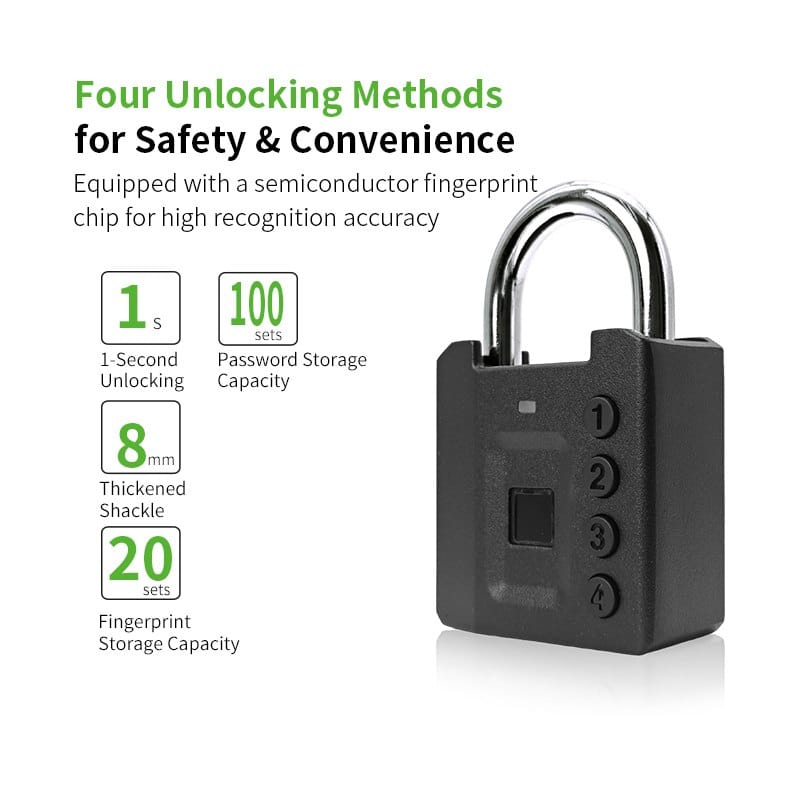 Custom Logo Smart Digital Combination Padlock