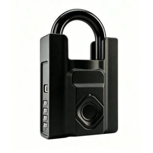 Heavy Duty Biometric Digital Padlock With Fingerprint