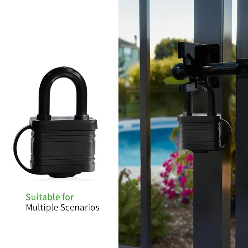Anti Rust Plastic Covered Weatherproof Laminated Padlock