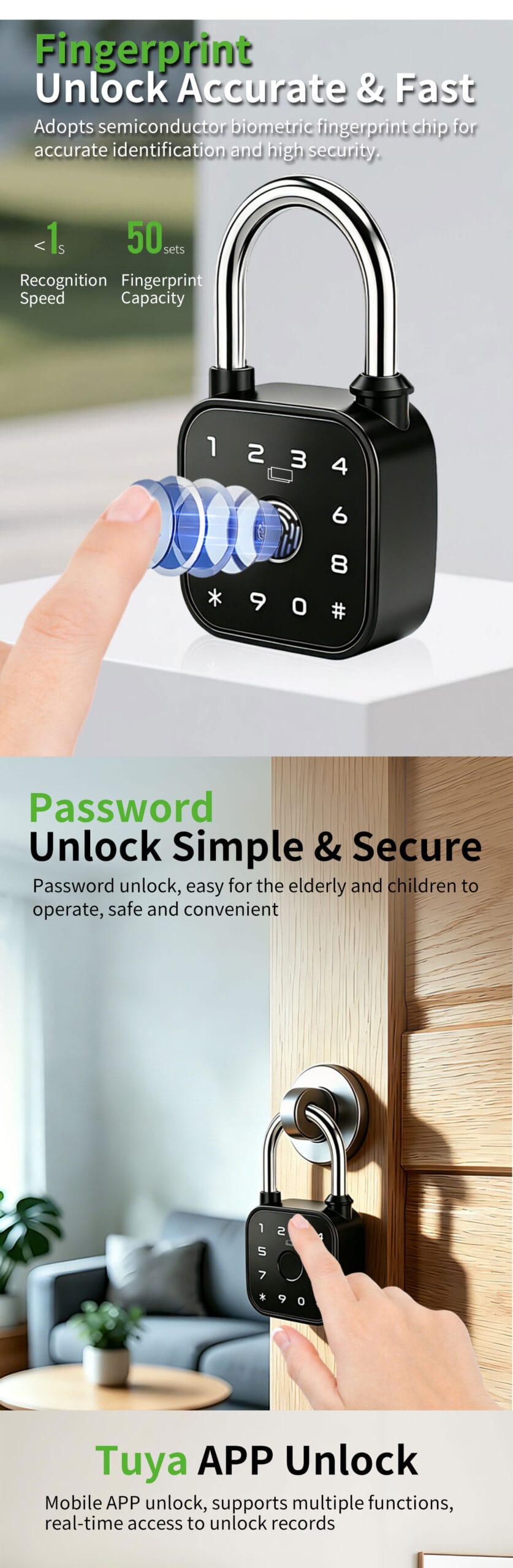 Tuya Gym Locker Lock