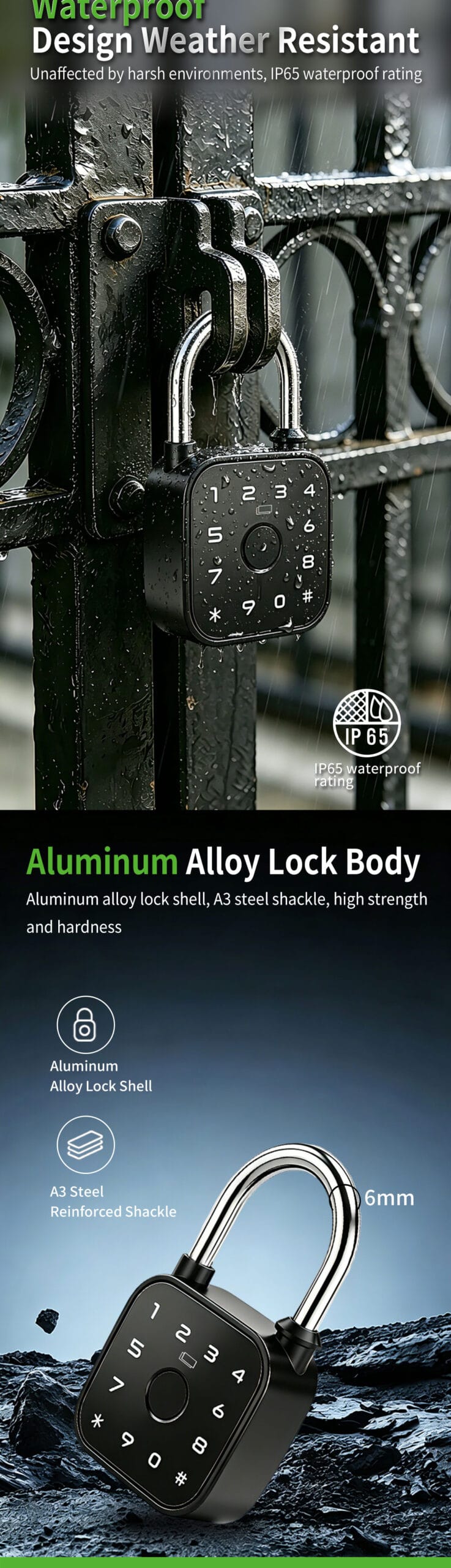 Tuya Gym Locker Lock
