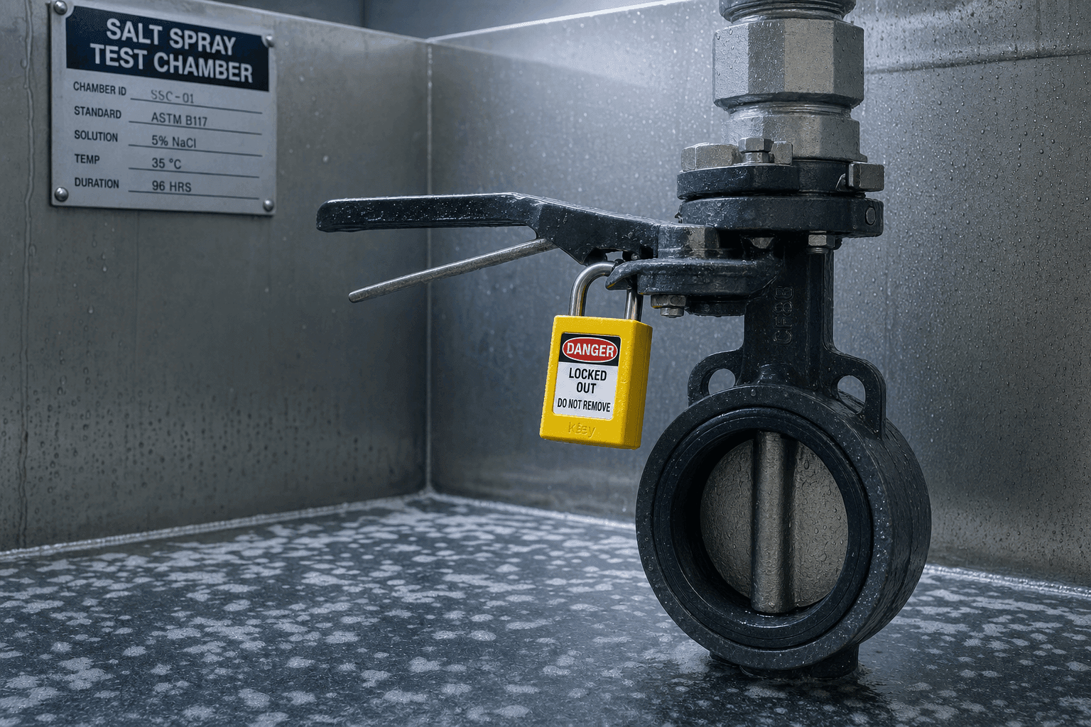 butterfly valve loto
