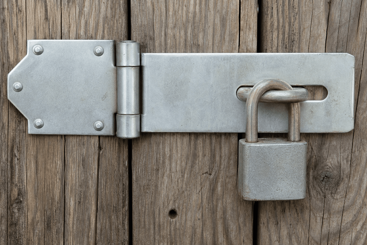 what is a padlock hasp